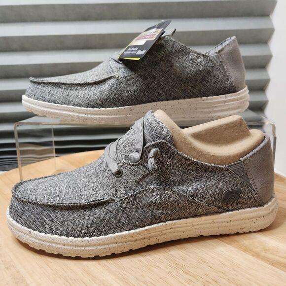 Skechers Melson Planon Men’s Slip-On Shoes – Size 8 Memory Foam | Relaxed Fit - Picture 1 of 10
